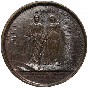 Rome, Pio VII (1800-1823), Medal Yr. XV 1814, Rare