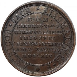 Rome, Leone XII (1823-1829), Medal Yr. I 1823, Rare