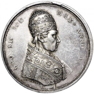 Rome, Leone XII (1823-1829), Medal Yr. I 1824, Very rare
