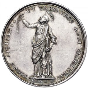 Rome, Leone XII (1823-1829), Medal Yr. I 1824, Very rare