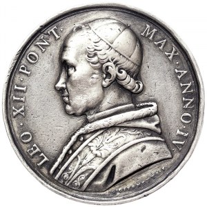 Rome, Leone XII (1823-1829), Medal Yr. IV 1827, Very rare