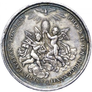 Rome, Gregorio XVI (1831-1846), Medal Yr. II 1832, Very rare