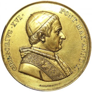 Rome, Gregorio XVI (1831-1846), Medal 1840, Rare