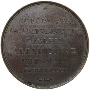 Rome, Gregorio XVI (1831-1846), Medal 1843
