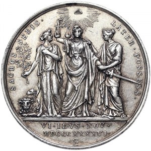 Rome, Pio IX (1846-1848), Medal 1846