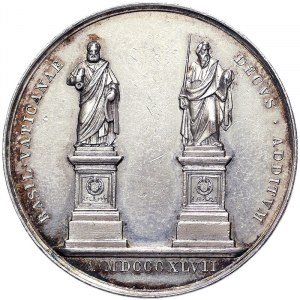 Rome, Pio IX (1846-1848), Medal Yr. II 1847, Not common