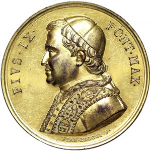 Rome, Pio IX (1846-1848), Medal 1846, Very rare