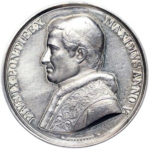 Rome, Pio IX (1849-1866), Medal Yr. V 1850, Rare