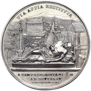 Rome, Pio IX (1849-1866), Medal Yr. VII 1852, Rare