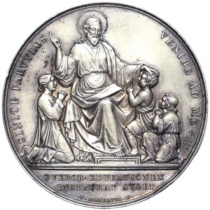 Rome, Pio IX (1849-1866), Medal Yr. IX 1854, Rare