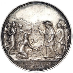 Rome, Pio IX (1849-1866), Medal Yr. XIII 1858, Rare