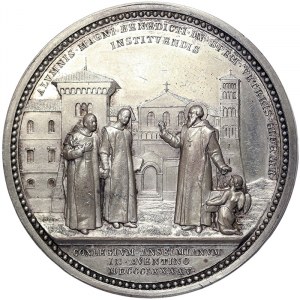 Rome, Leone XIII (1878-1903), Medal Yr. XVIII 1895, Not common