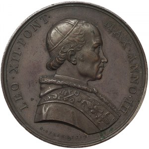 Rome, Leone XIII (1878-1903), Medal Yr. XIX 1896, Not common