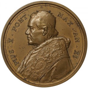 Rome, Pio X (1903-1914), Medal Yr. XI 1914, Not common