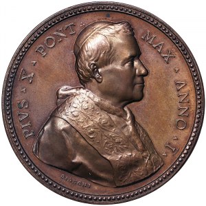 Rome, Pio X (1903-1914), Medal 1954, Very rare