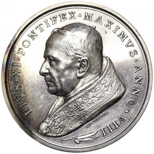 Vatican City (1929-date), Pio XI (1929-1939), Medal Yr. VIII 1929