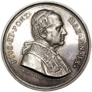 Vatican City (1929-date), Pio XI (1929-1939), Medal Yr. IX 1930, Rare