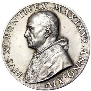 Vatican City (1929-date), Pio XI (1929-1939), Medal Yr. XIV 1935