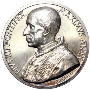 Vatican City (1929-date), Pio XII (1939-1958), Medal Yr. IX 1947, Very rare