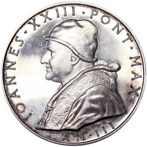 Vatican City (1929-date), Giovanni XXIII (1958-1963), Medal Yr. III 1960