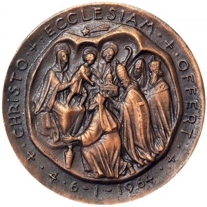 Vatican City (1929-date), Paolo VI (1963-1978), Medal 1964, Rare
