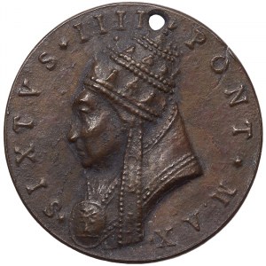 Rome, Sisto IV (1471-1484), Medal n.d., Rare