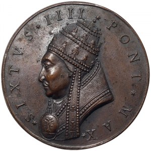 Rome, Sisto IV (1471-1484), Medal n.d., Rare