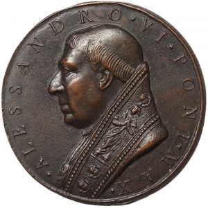 Rome, Alessandro VI (1492-1503), Medal n.d., Rare
