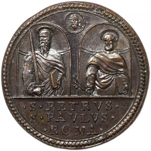 Rome, Adriano VI (1522-1523), Medal n.d., Rare