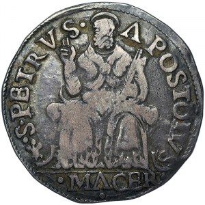 Macerata, Pio IV (1559-1565), Testone n.d., Rare