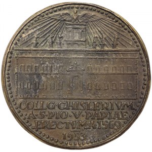 Rome, Pio V (1566-1572), Large medal 1953