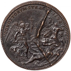 Rome, Gregorio XIII (1572-1585), Medal Yr. I 1572, Rare