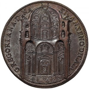 Rome, Gregorio XIII (1572-1585), Medal Yr. XI 1583, Very rare