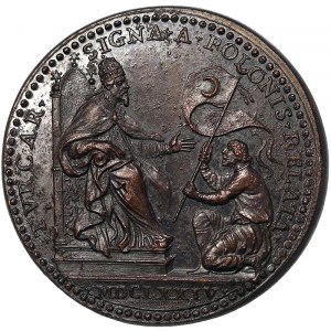 Rome, Clemente X (1670-1676), Medal Yr. V 1674, Rare