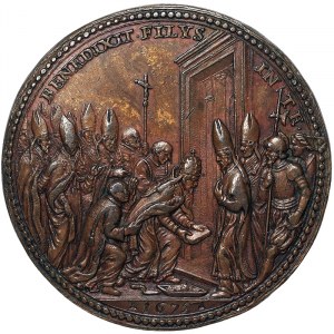 Rome, Clemente X (1670-1676), Medal Yr. VI 1675