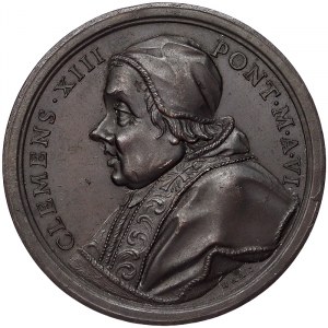 Rome, Clemente XIII (1758-1769), Medal Yr. VI 1764, Rare