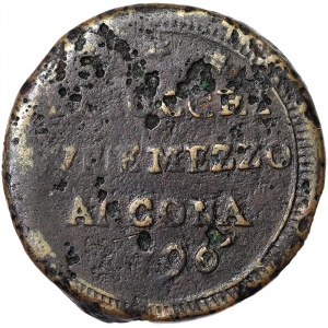 Ancona, Pio VI (1775-1799), Sampietrino da Due Baiocchi e Mezzo 1796