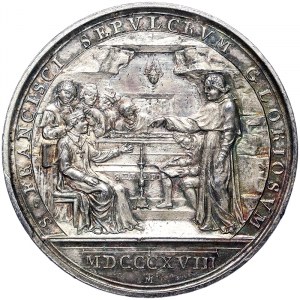 Rome, Pio VII (1800-1823), Medal Yr. XXII 1821, Very rare
