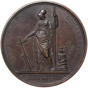 Rome, Cardinal Ercole Consalvi (1800-1824), Medal 1824, Rare