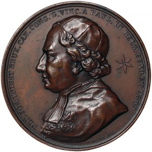 Ghent (Belgium), Prelate Peter Joseph Triest (1760-1836), Medal 1836, Rare