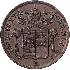 Rome, Gregorio XVI (1831-1846), 1 Baiocco 1840