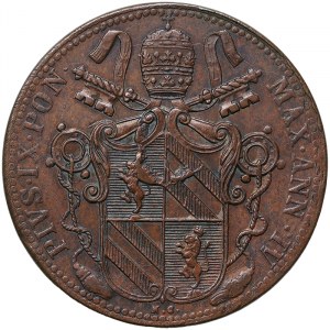 Rome, Pio IX (1849-1866), 1 Baiocco 1849