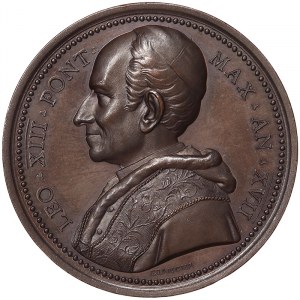 Rome, Leone XIII (1878-1903), Medal Yr. XVII 1894, Rare