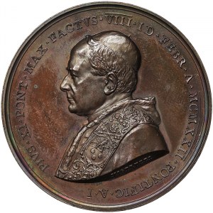 Rome, Pio XI (1922-1928), Medal Yr. I 1922, Rare