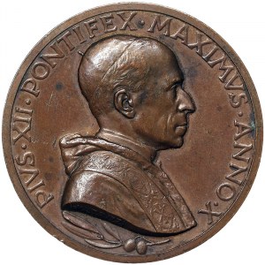Vatican City (1929-date), Pio XII (1939-1958), Medal Yr. X 1948