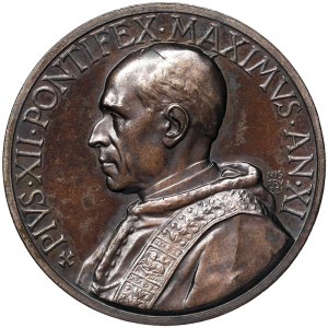 Vatican City (1929-date), Pio XII (1939-1958), Medal Yr. XI 1949