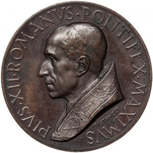 Vatican City (1929-date), Pio XII (1939-1958), Medal Yr. XII 1950
