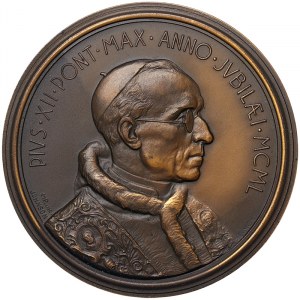 Vatican City (1929-date), Pio XII (1939-1958), Medal 1950, Not common