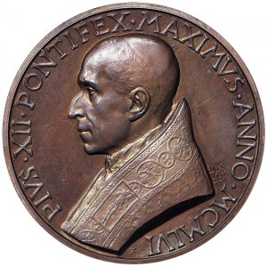 Vatican City (1929-date), Pio XII (1939-1958), Medal 1956, Not common
