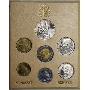 Vatican City, Giovanni Paolo II (1978-2005), Set 1985